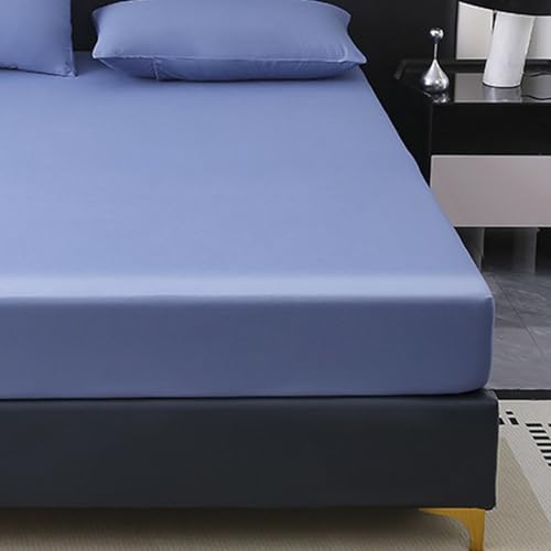 KLUOT Jersey Wasserdichtes Spannbettlaken 100 x 190 + 45 cm mit Kissenbezug Ultra weich und atmungsaktiv Bettlaken für Matratze, Boxspringbett oder Topper - 5 bis 45 cm Matratzenhöhe KLUOT Jersey Wasserdichtes Spannbettlaken 100 x 190 + 45 cm mit Kissenbezug Ultra weich und atmungsaktiv Bettlaken für Matratze, Boxspringbett oder Topper - 5 bis 45 cm Matratzenhöhe von KLUOT
