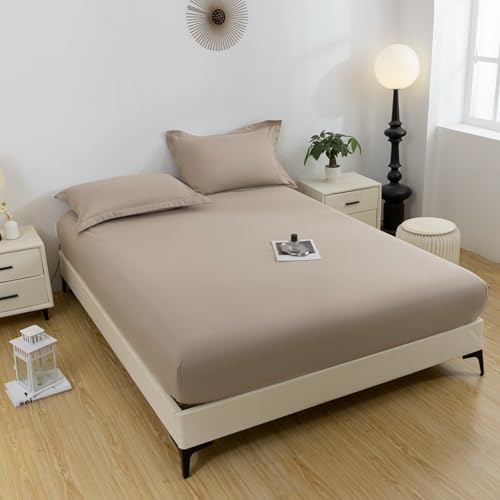 KLUOT Jersey Wasserdichtes Spannbettlaken 180 x 200 + 25 cm atmungsaktiv Bettlaken für Matratze, Boxspringbett oder Topper - 5 bis 25 cm Matratzenhöhe von KLUOT