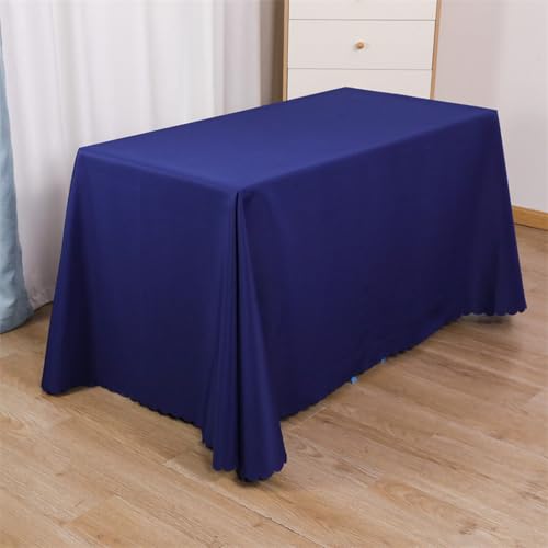 KLUOT Tischdecke 200 x 300 cm dunkelblau Tischdecken Polyester Abwischbar Tischtuch Maschinenwaschbar Dekorative Outdoor Tischdecke für Picknick, Party, Garten, Wohnzimmer, Esstisch KLUOT Tischdecke 200 x 300 cm dunkelblau Tischdecken Polyester Abwischbar Tischtuch Maschinenwaschbar Dekorative Outdoor Tischdecke für Picknick, Party, Garten, Wohnzimmer, Esstisch von KLUOT