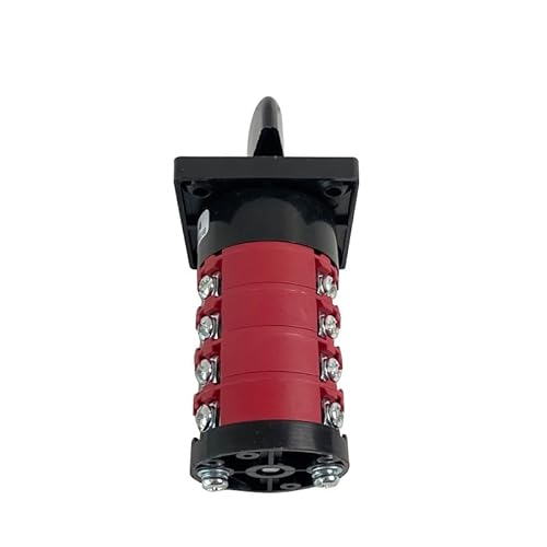 KLVN HZ8B-20/3/4 Electric Control Switch 4 Levels 20 A 0-6 Positionen Universal Changeover Rotary Cam Switch von KLVN