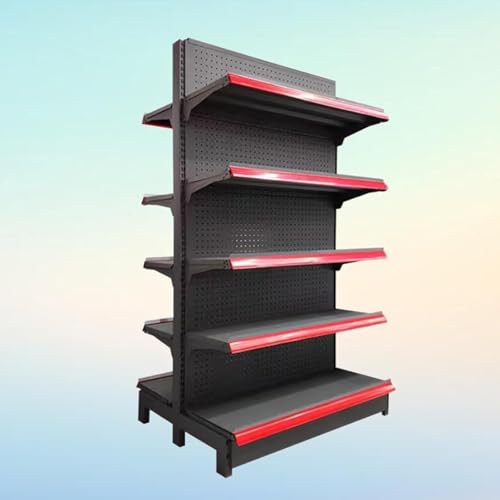 Hochleistungs-Supermarktregale, Mittelinselschrank, Süßigkeiten-Präsentationsregal, Garagenregal, kommerzielles Regal für den Einzelhandel, Supermärkte, Drogerien, G (Grizzly-120 x 80 x 165 cm Hochleistungs-Supermarktregale, Mittelinselschrank, Süßigkeiten-Präsentationsregal, Garagenregal, kommerzielles Regal für den Einzelhandel, Supermärkte, Drogerien, G (Grizzly-120 x 80 x 165 cm von KLYDBMYT