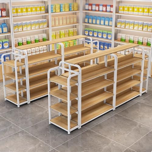 Kommerzielles Supermarktregal, Süßigkeiten-Präsentationsständer, Supermarktregale, Mittelinselschrank, Hochleistungsregale für die Garage, für den Einzelhandel, Supermärkte, D (B-120 x 60 x 130 cm Kommerzielles Supermarktregal, Süßigkeiten-Präsentationsständer, Supermarktregale, Mittelinselschrank, Hochleistungsregale für die Garage, für den Einzelhandel, Supermärkte, D (B-120 x 60 x 130 cm von KLYDBMYT