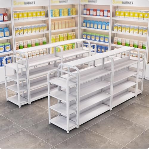 Kommerzielles Supermarktregal, Süßigkeiten-Präsentationsständer, Supermarktregale, Mittelinselschrank, Hochleistungsregale für die Garage, für den Einzelhandel, Supermärkte, D (C-80 x 60 x 130 cm Kommerzielles Supermarktregal, Süßigkeiten-Präsentationsständer, Supermarktregale, Mittelinselschrank, Hochleistungsregale für die Garage, für den Einzelhandel, Supermärkte, D (C-80 x 60 x 130 cm von KLYDBMYT