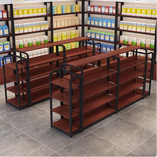 Kommerzielles Supermarktregal, Süßigkeiten-Präsentationsständer, Supermarktregale, Mittelinselschrank, Hochleistungsregale für die Garage, für den Einzelhandel, Supermärkte, D (D-120 x 60 x 130 cm Kommerzielles Supermarktregal, Süßigkeiten-Präsentationsständer, Supermarktregale, Mittelinselschrank, Hochleistungsregale für die Garage, für den Einzelhandel, Supermärkte, D (D-120 x 60 x 130 cm von KLYDBMYT