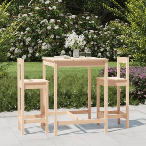 3-TLG. Gartenbar-Set Massivholz Kiefer Gartenmöbel, Gartenmöbel-Sets 3-TLG. Gartenbar-Set Massivholz Kiefer Gartenmöbel, Gartenmöbel-Sets von KLYEON