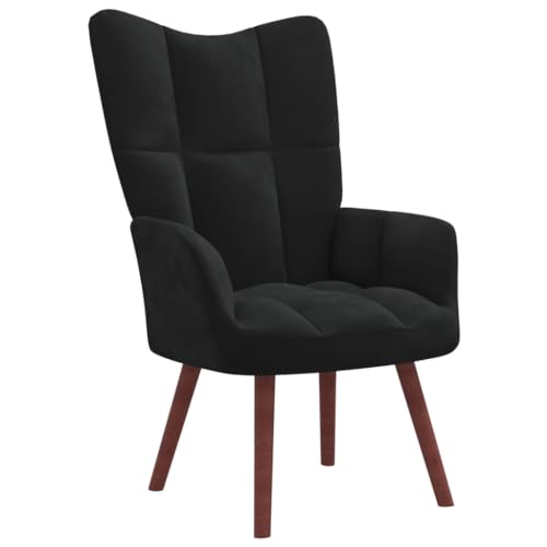 Clearance Recliners Liegestühle for Erwachsene, gemütlicher Stuhl, verstellbar, atmungsaktiv, bequem, Wohnzimmerstuhl for die Inneneinrichtung des Heimkinos, for Liegen in der Lounge ( Color : Schwarz von KLYEON
