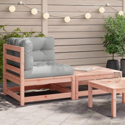Garten-Ecksofa mit Kissen und Hocker Garten Sofa von KLYEON