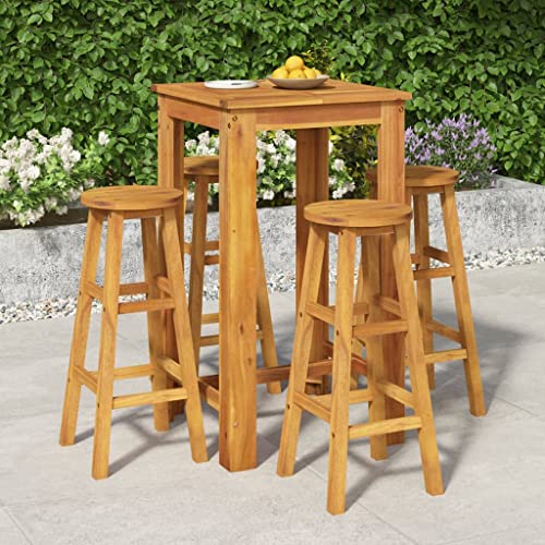 KLYEON 5-TLG. Gartenbar-Set Massivholz Akazie Gartenmöbel, Gartenmöbel-Sets KLYEON 5-TLG. Gartenbar-Set Massivholz Akazie Gartenmöbel, Gartenmöbel-Sets von KLYEON