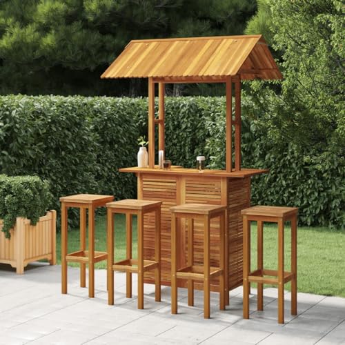 KLYEON 5-TLG. Gartenbar-Set Massivholz Akazie Gartenmöbel, Gartenmöbel-Sets KLYEON 5-TLG. Gartenbar-Set Massivholz Akazie Gartenmöbel, Gartenmöbel-Sets von KLYEON