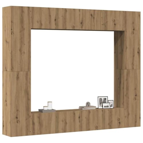 KLYEON 8-TLG. TV-Schrank-Set Wandmontage Artisan-Eiche Holzwerkstoff Montage TV Schrank TV Möbel for Tagungsraum KLYEON 8-TLG. TV-Schrank-Set Wandmontage Artisan-Eiche Holzwerkstoff Montage TV Schrank TV Möbel for Tagungsraum von KLYEON