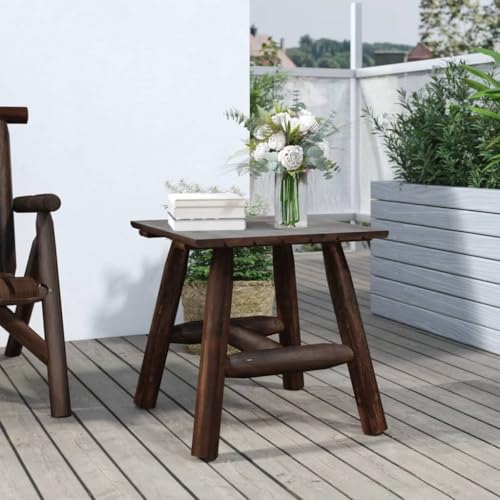 KLYEON Beistelltisch 49x49x50 cm Massivholz Fichte Garten Sofa KLYEON Beistelltisch 49x49x50 cm Massivholz Fichte Garten Sofa von KLYEON
