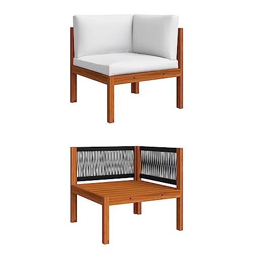 KLYEON Garten-Ecksofa mit Auflagen Massivholz Akazie Garten Sofa KLYEON Garten-Ecksofa mit Auflagen Massivholz Akazie Garten Sofa von KLYEON