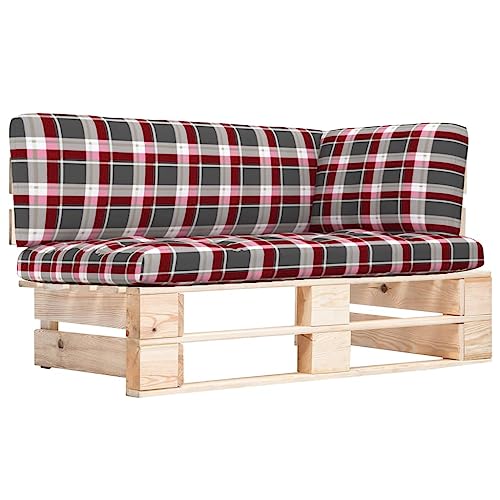 KLYEON Outdoor-Ecksofa Paletten Kiefernholz Imprägniert Garten Sofa KLYEON Outdoor-Ecksofa Paletten Kiefernholz Imprägniert Garten Sofa von KLYEON