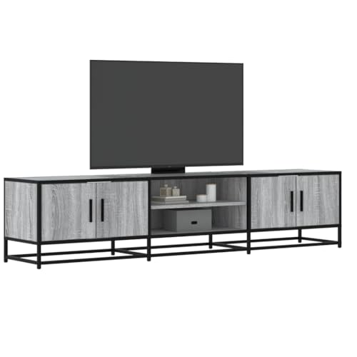 KLYEON TV-Schrank Grau Sonoma Regalsystem Sonoma Eiche Wandregal for Wohnzimmer 180x35x41 cm Holzwerkstoff KLYEON TV-Schrank Grau Sonoma Regalsystem Sonoma Eiche Wandregal for Wohnzimmer 180x35x41 cm Holzwerkstoff von KLYEON