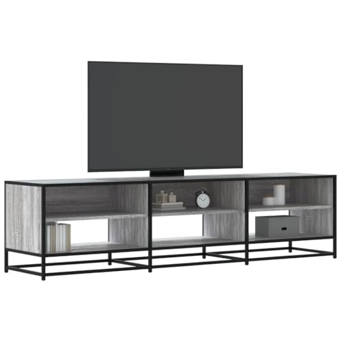 KLYEON TV-Schrank Grau Sonoma einfache Montage praktisch Regalsystem for Multimedia-Center 180x40x46 cm Holzwerkstoff KLYEON TV-Schrank Grau Sonoma einfache Montage praktisch Regalsystem for Multimedia-Center 180x40x46 cm Holzwerkstoff von KLYEON
