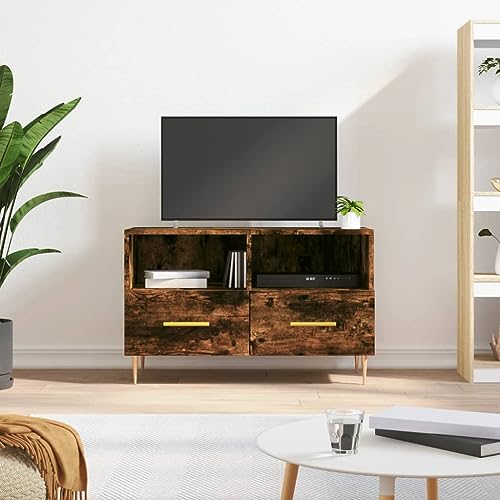 KLYEON TV-Schrank Räuchereiche HifiRegal viel Stauraum staubgeschützt for Multimedia-Center 80x36x50 cm Holzwerkstoff KLYEON TV-Schrank Räuchereiche HifiRegal viel Stauraum staubgeschützt for Multimedia-Center 80x36x50 cm Holzwerkstoff von KLYEON