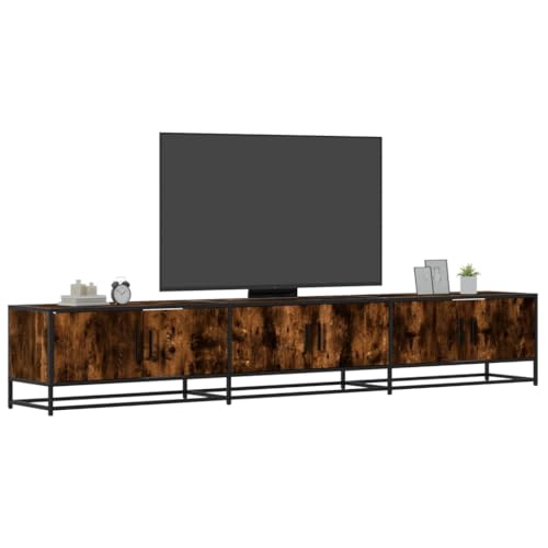 KLYEON TV-Schrank Räuchereiche TVSchrank Wohnzimmermöbel Hängeschrank Wohnzimmer for Tagungsraum 240x35x41 cm Holzwerkstoff von KLYEON