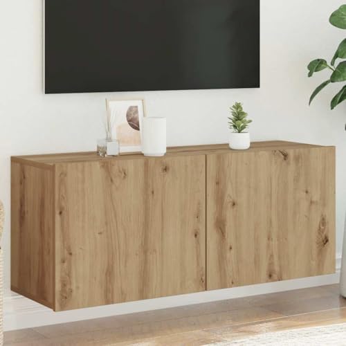 KLYEON TV-Wandschrank Artisan-Eiche Wohnzimmermöbel TVSchrank Holz for Wohnzimmer 100x30x41 cm KLYEON TV-Wandschrank Artisan-Eiche Wohnzimmermöbel TVSchrank Holz for Wohnzimmer 100x30x41 cm von KLYEON