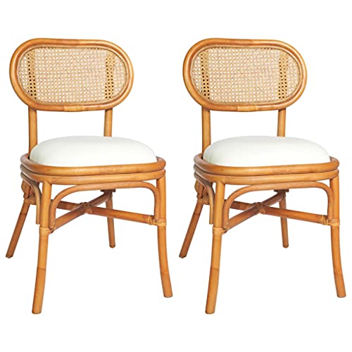 Küchen-Esstisch-Stühle-Set, Esszimmer-Sitzgelegenheiten, leicht zu reinigende Stühle aus atmungsaktivem Material, Heimdekor-Upgrade, robuste Struktur ( Color : Hellbraun , Size : 46 x 53 x 83 cm (L x von KLYEON