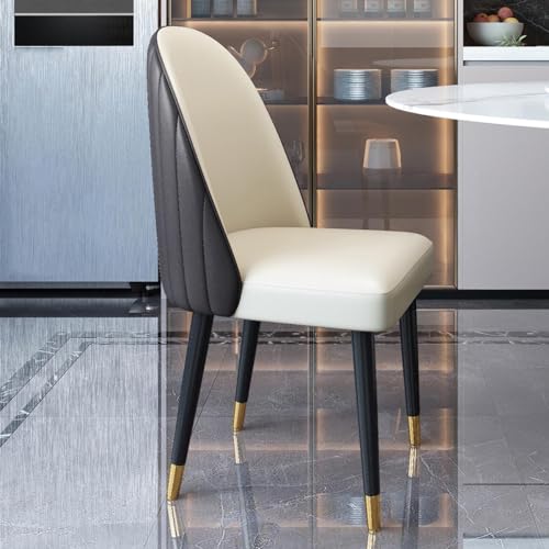 Exquisites 2er-Set Stühle Lounge-Sessel mit Armlehnen und Rückenlehne Lounge-Sessel Einzel-Loungesessel für die Küche Schlafzimmer Wohnzimmer Ausgewählter Badezimmerstuhl mit gepolsterter weicher Sitz von KLZUOPT