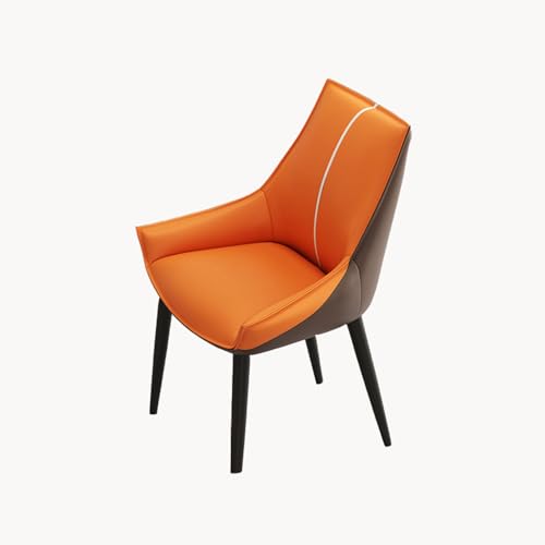 KLZUOPT Exquisiter ergonomischer Esszimmerstuhl, Küchenstuhl mit Armlehnen und hoher Rückenlehne, Esszimmerstuhl, Manikürestuhl, Frisierstuhl, Büroverhandlungsstuhl, Empfangsstuhl KLZUOPT Exquisiter ergonomischer Esszimmerstuhl, Küchenstuhl mit Armlehnen und hoher Rückenlehne, Esszimmerstuhl, Manikürestuhl, Frisierstuhl, Büroverhandlungsstuhl, Empfangsstuhl von KLZUOPT
