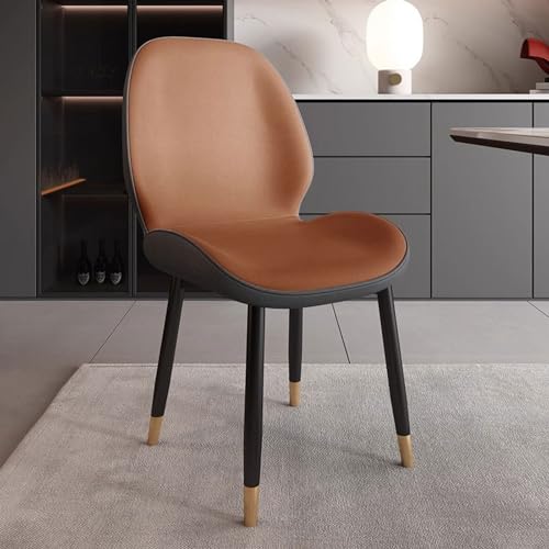 KLZUOPT Exquisites 2-teiliges Esszimmerstuhl-Set aus technischem Stoff in Kontrastfarbe, verdickter gepolsterter Küchenstuhl, Esszimmerstuhl mit Metallbeinen, Badezimmerstuhl, Ankleidezimmer, Zuhause KLZUOPT Exquisites 2-teiliges Esszimmerstuhl-Set aus technischem Stoff in Kontrastfarbe, verdickter gepolsterter Küchenstuhl, Esszimmerstuhl mit Metallbeinen, Badezimmerstuhl, Ankleidezimmer, Zuhause von KLZUOPT