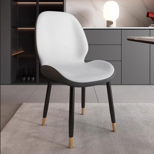 KLZUOPT Exquisites 2-teiliges Esszimmerstuhl-Set aus technischem Stoff in Kontrastfarbe, verdickter gepolsterter Küchenstuhl, Esszimmerstuhl mit Metallbeinen, Badezimmerstuhl, Ankleidezimmer, Zuhause KLZUOPT Exquisites 2-teiliges Esszimmerstuhl-Set aus technischem Stoff in Kontrastfarbe, verdickter gepolsterter Küchenstuhl, Esszimmerstuhl mit Metallbeinen, Badezimmerstuhl, Ankleidezimmer, Zuhause von KLZUOPT