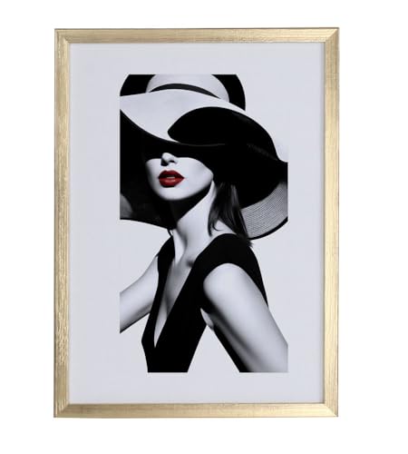 Holz Bilderrahmen Plexi Foto Rahmen Collage Wanddeko Poster S111: Farbe: Gold | Format: 10x15 Holz Bilderrahmen Plexi Foto Rahmen Collage Wanddeko Poster S111: Farbe: Gold | Format: 10x15 von KM FOTO