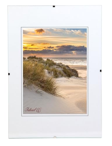 KM FOTO Rahmenlose Bildhalter Glasbildhalter Bilderrahmen Cliprahmen Klarglasrahmen Fotopräsentation: Format: 30x30 KM FOTO Rahmenlose Bildhalter Glasbildhalter Bilderrahmen Cliprahmen Klarglasrahmen Fotopräsentation: Format: 30x30 von KM FOTO