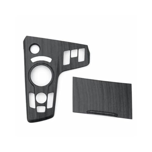 Für Kia Für Sportage NQ5 2022 2023 Linkslenker-Auto-Mittelkonsole Schalthebelabdeckung Zentraler Aufkleber Schutzaufkleber(Wood Grain) von KMAGE