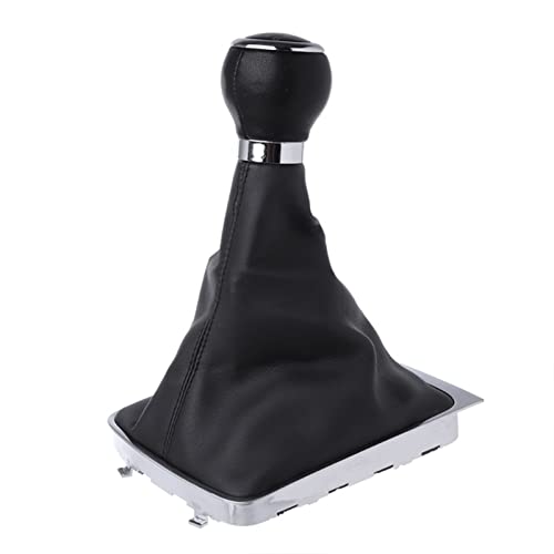 Für V-W Für P&assat B6 6 2005 2006 2007 2008 2009 2010 2011 Speed Leather Car Manual Gear MT Schaltknauf Gaitor Boot Auto Schaltknauf Schalthebelkopf von KMAGE