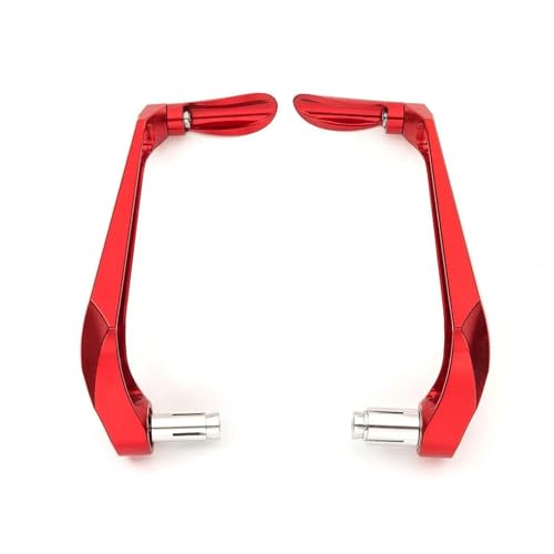 KMAGE Für CBR 600 F2 F3 F4 F4i CBR600RR CBR1000RR Motorrad-Lenkergriffe, Bremskupplungsschutz (Farbe : Rot) von KMAGE