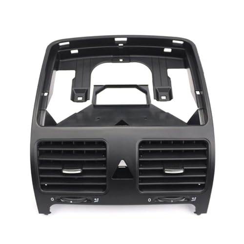 KMAGE Für Golf MK5 2004 2005 2006 2007 2008 2009 Schwarzes Armaturenbrett Mitte Luftauslass Auto A/C Entlüftung von KMAGE