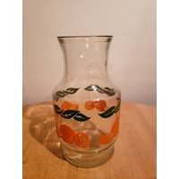 Vintage Saftkrug Aus Glas von KMCollectablesStore