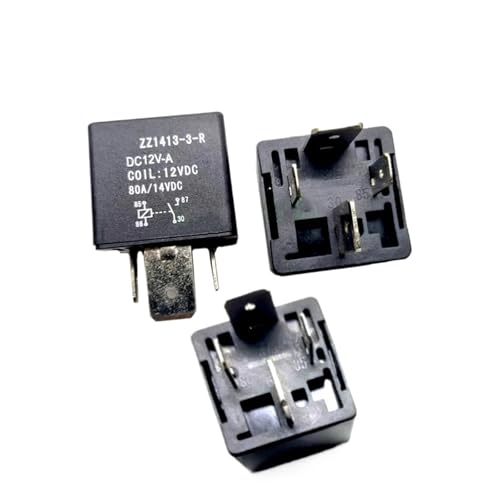 1 STÜCKE 70A 80A 12VDC ZZ1413-3-R DC12V 5PIN 12V 4PIN automotive high power allgemeine fan klimaanlage größe fuß relais(1PCS ZZ1413-3-R 4pin) von KMERATUZN