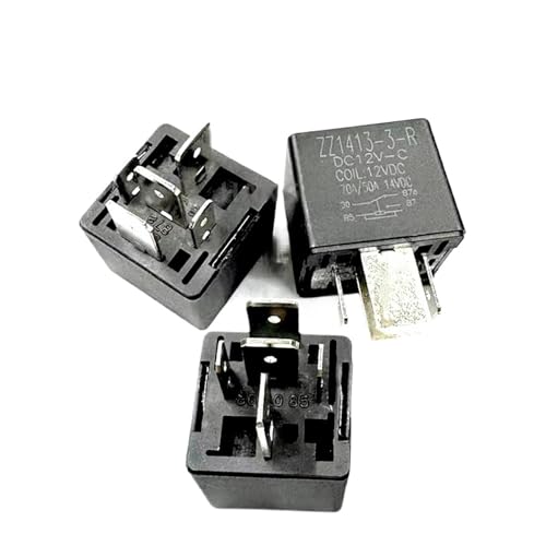 1 STÜCKE 70A 80A 12VDC ZZ1413-3-R DC12V 5PIN 12V 4PIN automotive high power allgemeine fan klimaanlage größe fuß relais(1PCS ZZ1413-3-R 5pin) von KMERATUZN