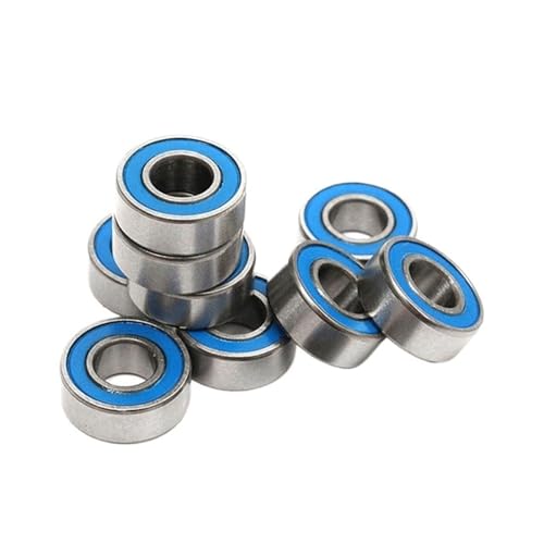 10/50PCS MR104-2RS Lager ABEC-5 4x10x4mm Lager MR104RS Kugellager Blau Versiegelt lager MR104 2RS 4 * 10 * 4mm(50PCS_ABEC 5) von KMERATUZN