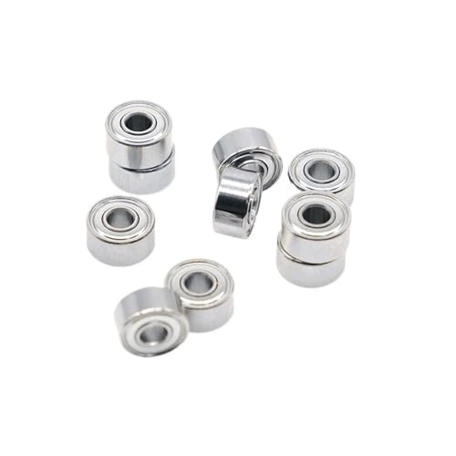 10 stücke 693ZZ Tipps Lager 3x8x4mm for Starke Bohrer Pinsel Handstück MR830ZZ Nagel Kugellager ABEC-9 von KMERATUZN