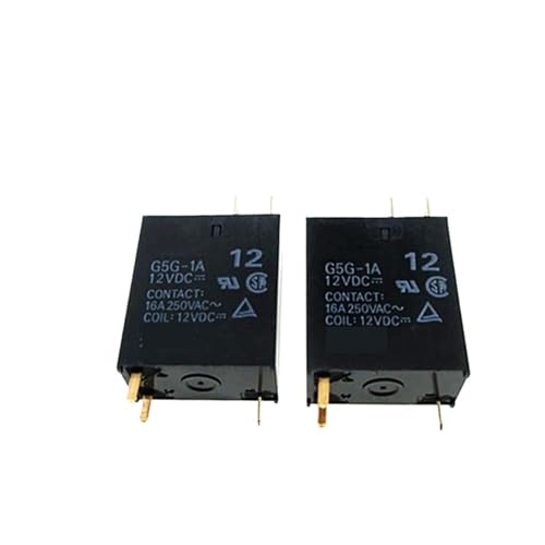 12V Relais G5G-1A-12VDC G5G1A G5G-1A 12VDC DC12V 12V 16A 250VAC 3PIN(5PCS) von KMERATUZN