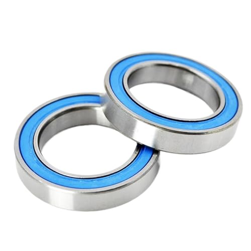 2/10 stücke Hybrid Keramik 24377 2RS Lager 24x37x7mm MR24377 RS Siliziumnitrid 24mm Innen durchmesser Fahrrad Kugellager(2Pcs) von KMERATUZN