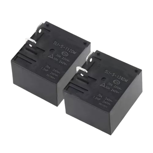 2 STÜCKE SLI-S-109DM 9VDC SLI-S-112DM 12VDC SLI-S-124DM 24VDC SLI-S-148DM 48VDC 4PIN 30A RELAIS(SLI-S-112DM) von KMERATUZN