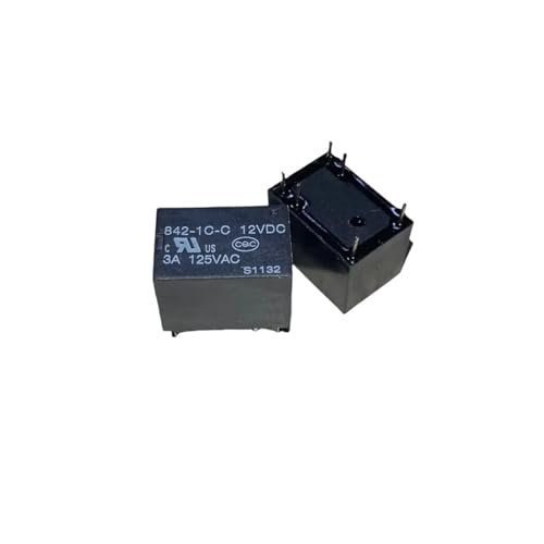 5 STÜCKE 842-1C-C 12VDC 24VDC 6PIN 3A RELAIS 842A-1C-C 5VDC 12VDC 24VDC 5PIN(842A-1C-C-5VDC) von KMERATUZN