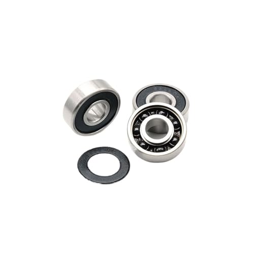 608 2RS Hybrid-Keramiklager ABEC-9 8 Stück 8x22x7 mm Spinner Keramiknitrid Pro Series 608RS Si3N4 Kugellager von KMERATUZN