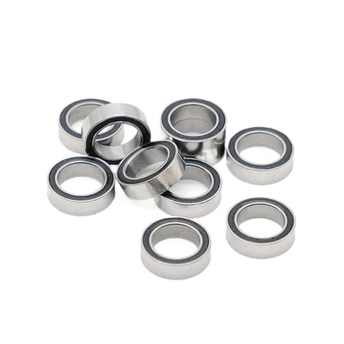 MR128RS Lager ABEC-7 (10 STÜCKE) 8 * 12 * 3,5mm Miniatur MR128-2RS Kugellager RS ​​MR128 2RS Mit Schwarz Versiegelt L-1280DD von KMERATUZN