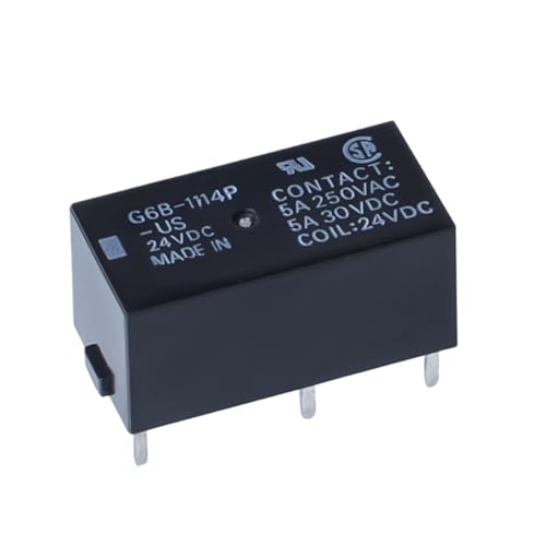 Relais G6B-1114P 1174P FD 2214P 2114P-US-24VDC DC5V 12V(G6B-4BND Gray Base) von KMERATUZN