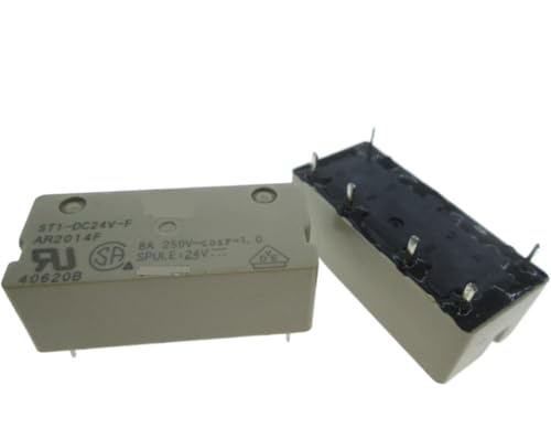 Relais ST1-DC24V-F ST1-24VDC-F ST1-DC24V ST1DC24V 24VDC DC24V 24V DIP6(10pcs) von KMERATUZN