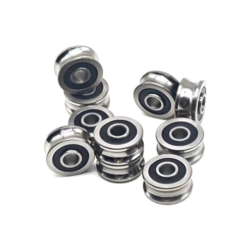 Schraubbolzen Lagerstahl SG10 SG15 SG20 SG25 SG35 Rillenkugellager for CO2-Lasergravur-Schneidemaschine 5 STÜCKE(SG10) von KMERATUZN