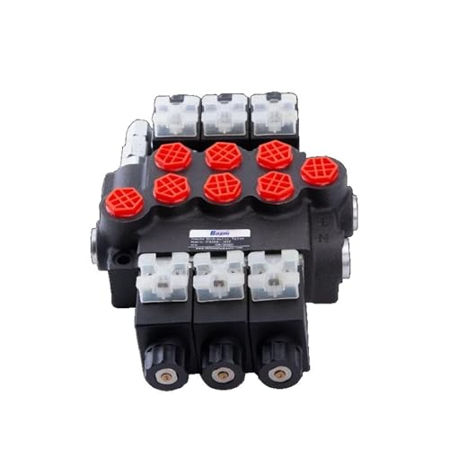 A1-Spulen-Monoblock-Hydraulikventil Elektrohydraulische/Magnet-/manuelle Steuerung Hydraulikventile P40 P80(12v) von KMGUZRRWD