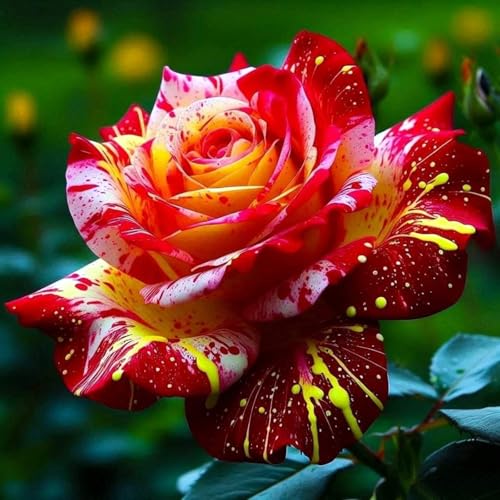 Pflegeleicht Rosen-Rhizom, Überraschend wachsend, Winterhart Mehrjährig, Geeignet für Frühling und Herbst, Kein Gießen Erforderlich-2 Rhizom-J von KMIODS