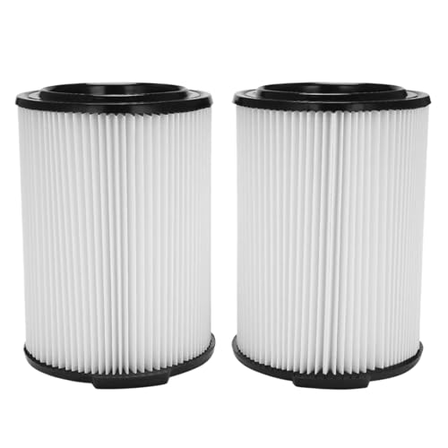 Kompatibel Mit Ridgid, VF4000-Ersatzfilter For 5-20 Gallonen-Staubsauger, Ersatzfilter VF4000 (2er-Pack) von KMIXWIDQ